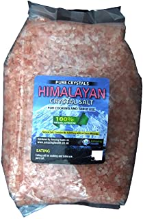 Amazing Health - 2kg Sal Granulada del Himalaya de Consumo Alimenticio para Molinillo de Sal