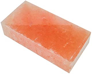 Bloque de sal de la barbacoa Bloque de losa de sal rosa del Himalaya para asar a la parrilla Barbacoa de coccion Parrilla Placa de piedra Naturalmente delicioso Sabor para acampar al aire libre