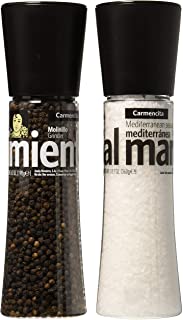 Carmencita Molinillos de Sal y Pimienta Negra - 1 paquete