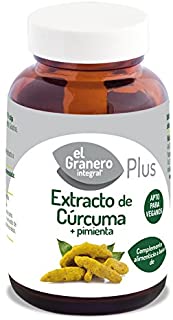 EXTRACTO DE CURCUMA+PIMIENTA   430 mg 60 Vcaps