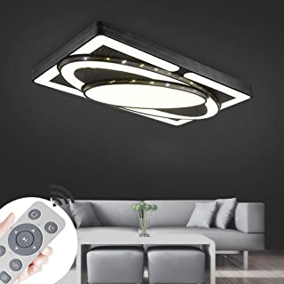 MYHOO 78W LED Regulable Luz de techo Diseno de moda moderna plafon-Lampara de Bajo Consumo Techo para Dormitorio-Cocina-oficina-Lampara de sala de estar