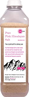 PINK SUN Sal Rosa Himalaya Fina 1kg Comestible Para Cocinar Alimentaria Sin Refinar Ecologica - Natural Pink Himalayan Salt 1000g Edible Fine Crystal Salt